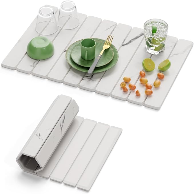 Dayacoco Stone Drying Mat for Kitchen Counter, Large Quick Dry Stone Mat by Unknown