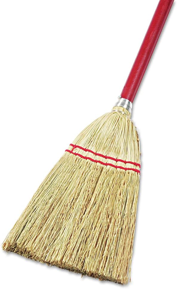 Boardwalk 951TEA Lobby/Toy Broom, Corn Fiber Bristles, 39-Inch Overall by Boardwalk