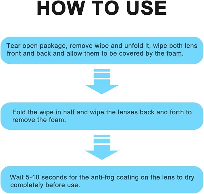 Anti Fog Wipes for Glasses | Pre-Moistened, Quick Dry & Scratch Free for Laptop - Image 4