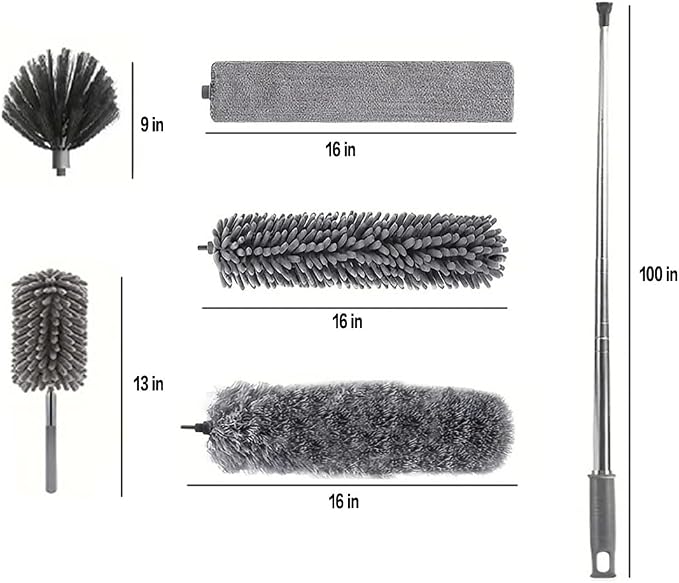Microfiber Feather Duster Kit - Image 2