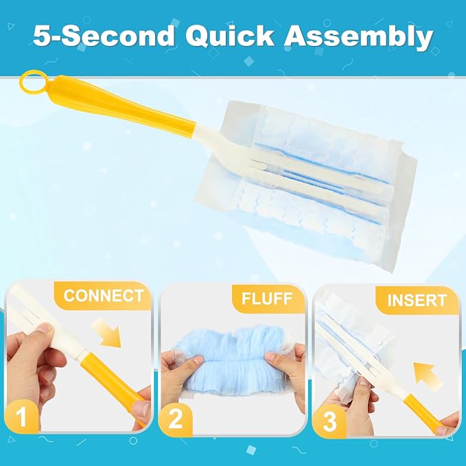 Duster Refills for Swiffer Dusters，Strong Static Dust Removal，Duster Refill - Image 6