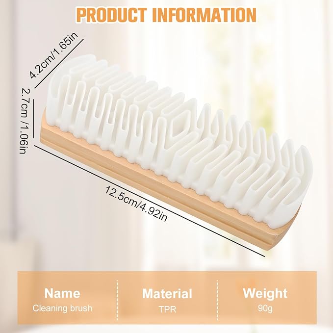Suede Shoe Brush and Eraser, Rubber Shoe Brush, Shoe Brushs Eraser, Soft Suede - Image 7
