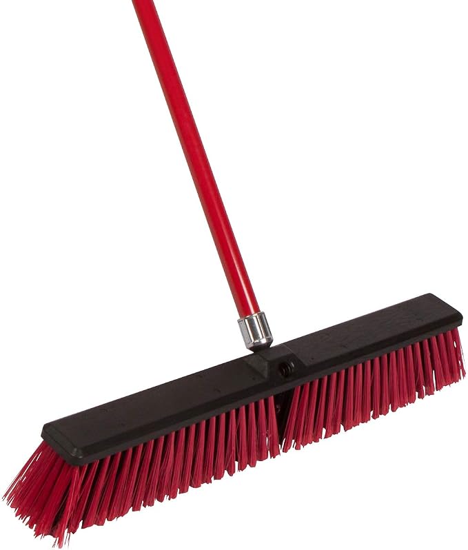 Large 24'' Multi-Surface Push Broom by TidyTools