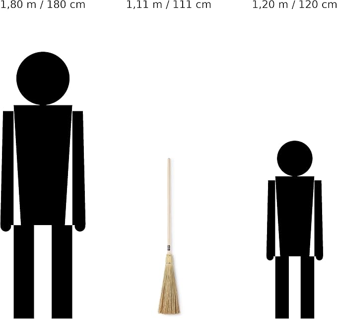 Mendi Corn Broom 43" Fantasy Style - Image 7