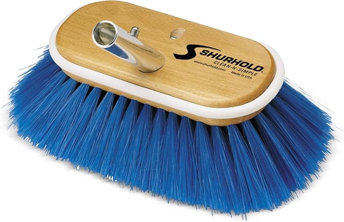 Shurhold 6" Nylon Extra Soft Bristles Deck Brush by Shurhold+Industries