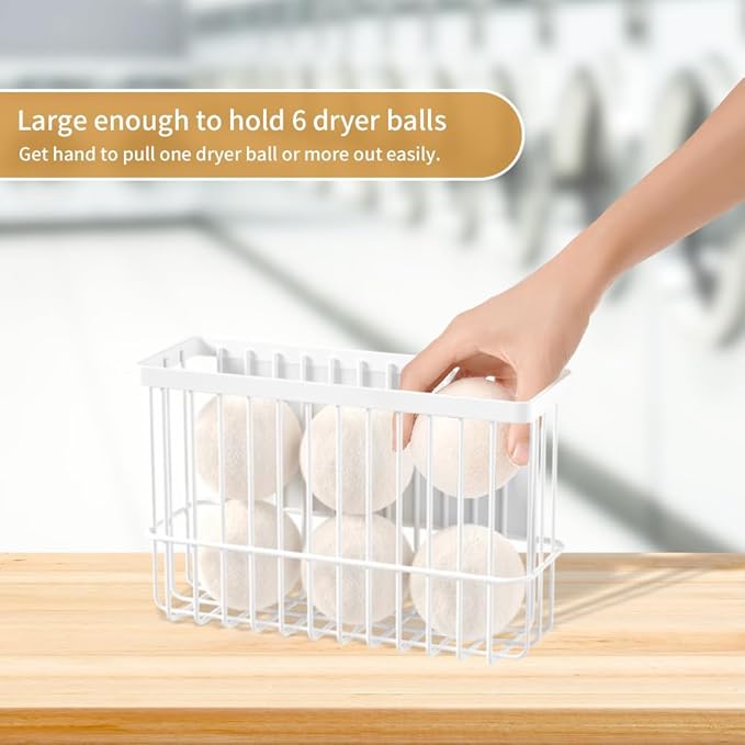 Magnetic Dryer Ball Holder for Laundry Room Organization and Storage, Magnetic - Image 3
