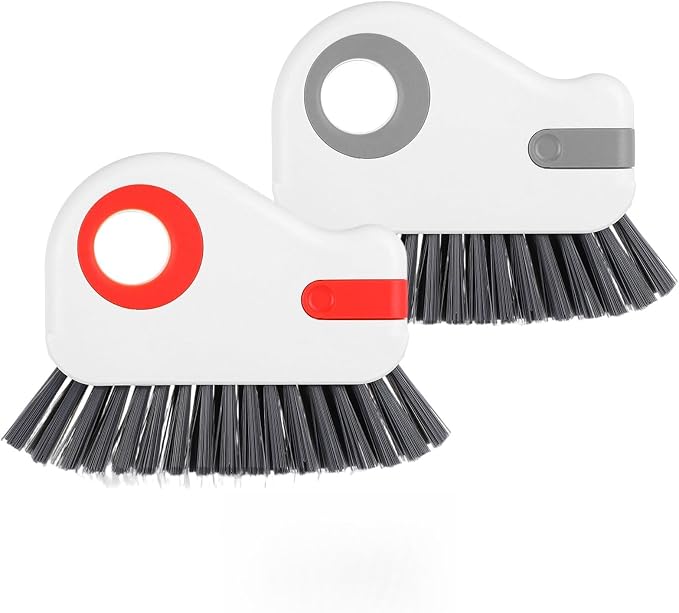 Hecila 2 in 1 Grooves Cleaning Brush Window Track Cleaning Tool Hard Bristle by Unknown