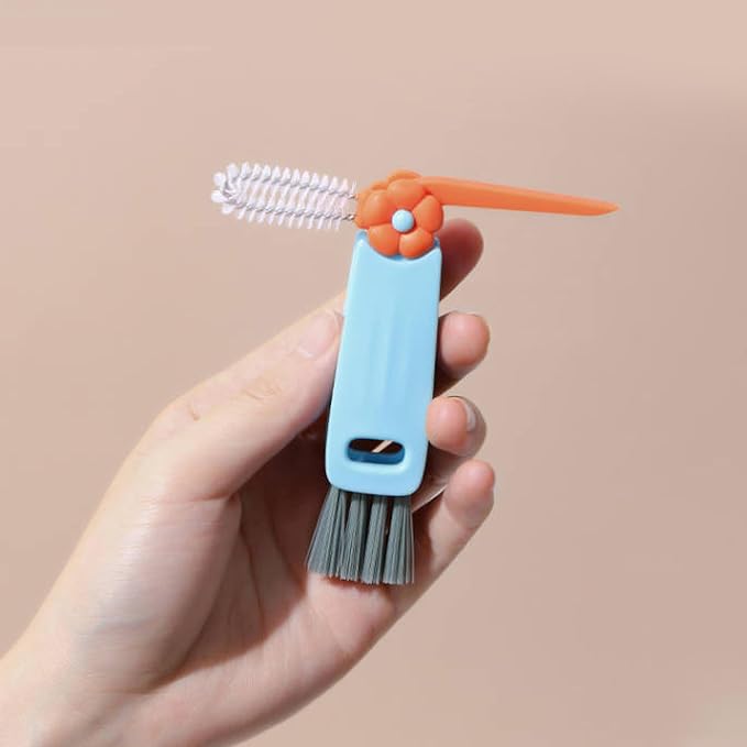 3 in 1 Cup Lid Gap Cleaning Brush Multifunctional Bottle Cleaning Brush - Image 6