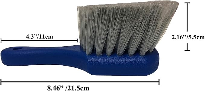 Wheel & Tire Brush for Car Rim, Soft Bristle Car Wash Brush, Cleans Tires & - Image 3