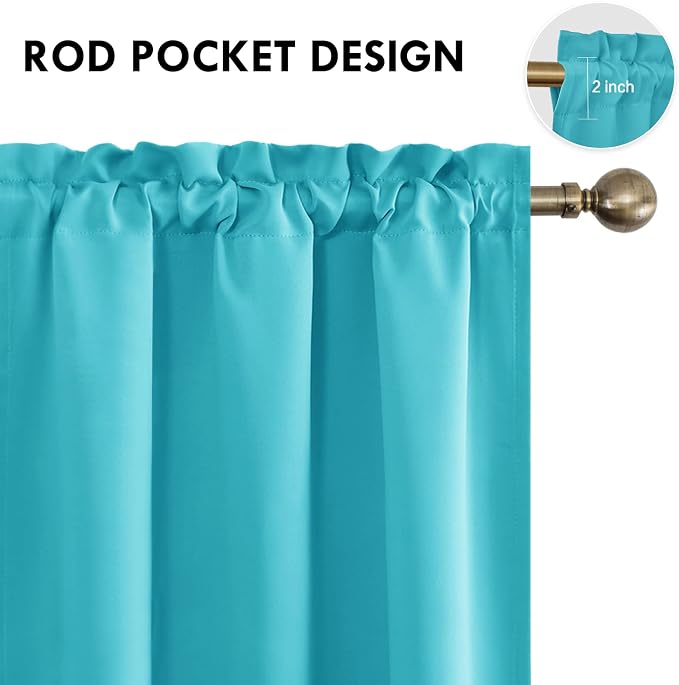 DWCN Blackout Curtains for Bedroom - Image 4