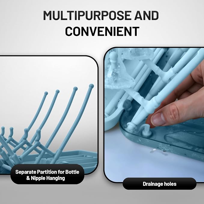 Bottle Brush Set Cleaner Silicone Brushes - Image 7