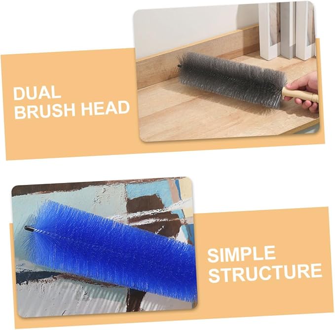 Ciieeo 2pcs Portable Fan Cleaning Brush Handle Bendable Dust Brush - Image 9