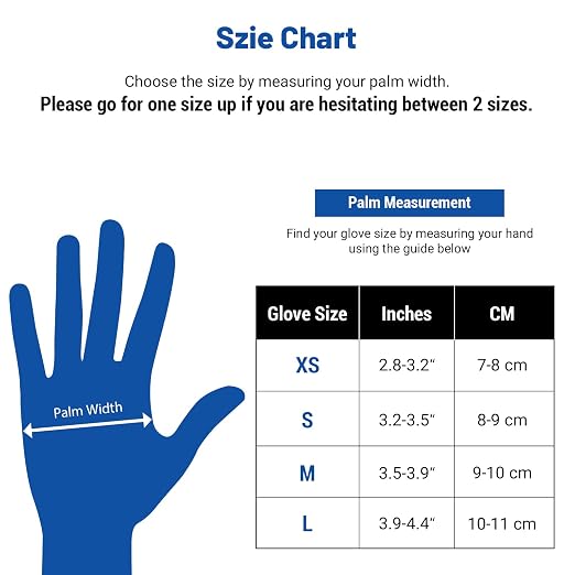 JMU Nitrile Gloves Large Bulk 4000 Count, 3.5 Mil Disposable Gloves Latex-Free - Image 7