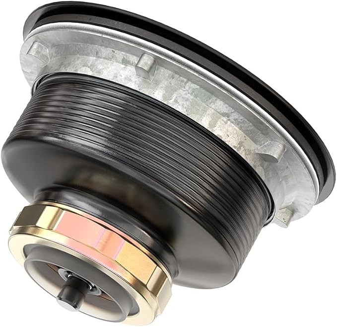 KONE 3-1/2 Inch Bronze Kitchen Sink Drain Assembly Kit - Image 3