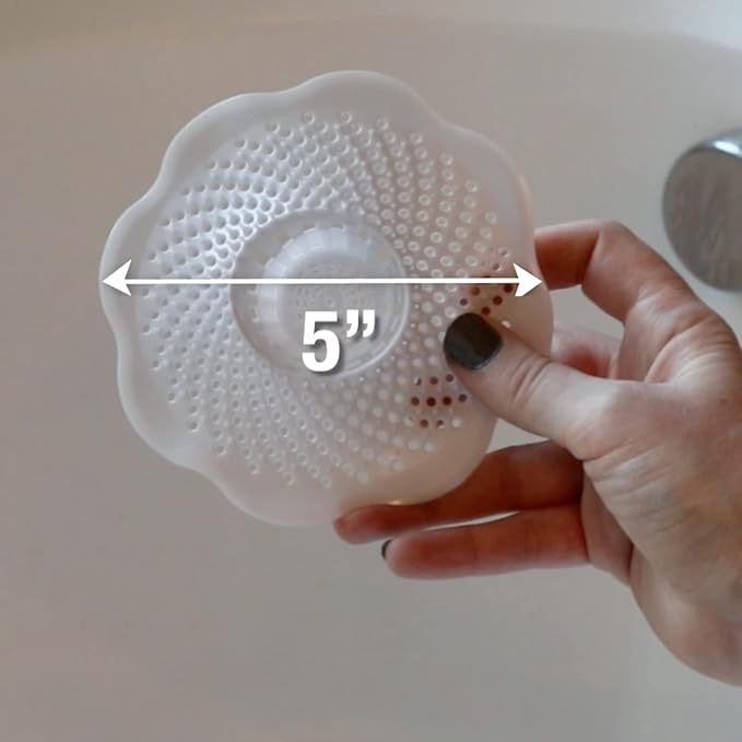 DANCO Tub Drain Protector Hair Catcher | Strainer | Bathtub Drain Snake - Image 3
