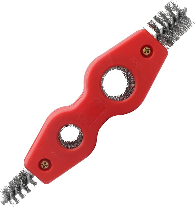 BokWin 4-in-1 Copper Tubing Brush Copper Pipe Cleaner Tool，Steel Bristles by Unknown