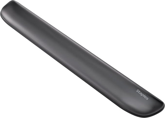 STAPLES Gel Keyboard Wrist Rest, Ergonomic Non‑Slip Wrist Support Cushion by Staples