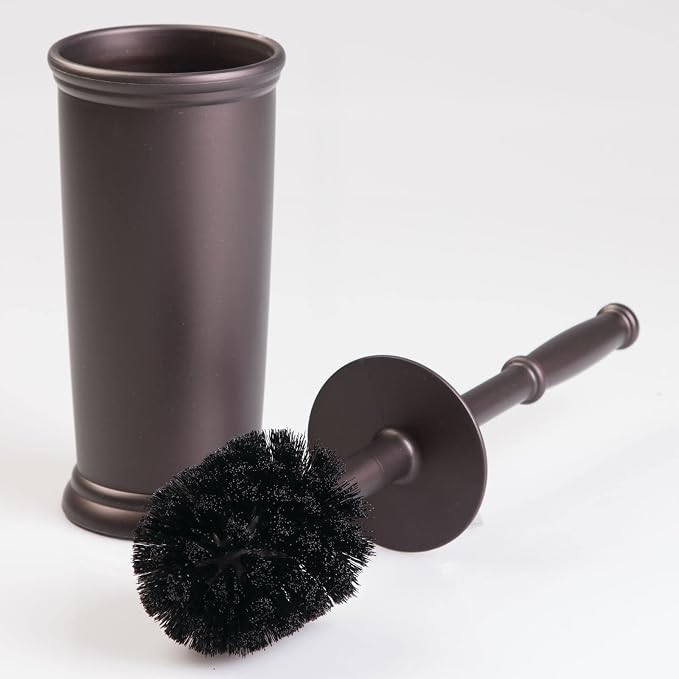 mDesign Toilet Bowl Brush and Holder - Image 6
