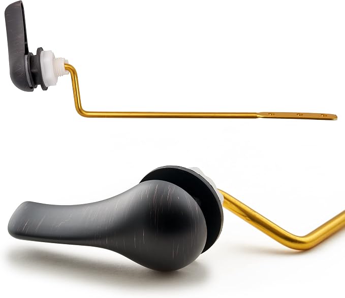 Qualihome Universal Side Mount Toilet Handle Tank Flush Lever Replacement Handle by Qualihome