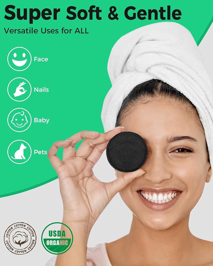 ProCIV Reusable Makeup Remover Pads - Image 3