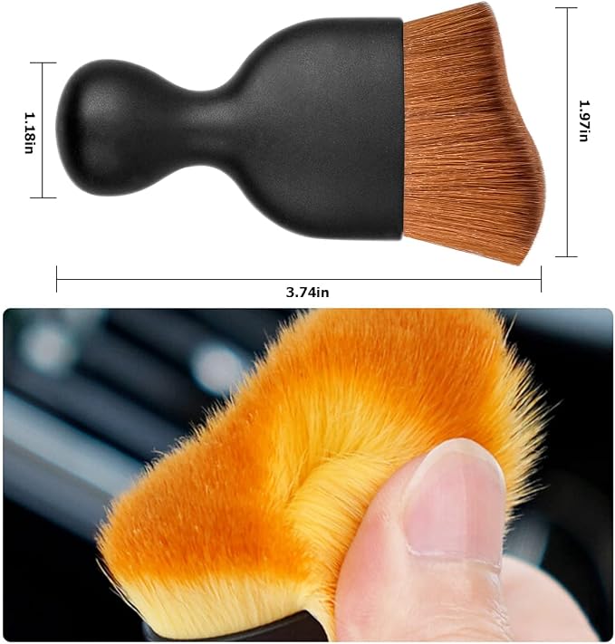 Blilo 2PCS Car Interior Detailing Brush - Image 2