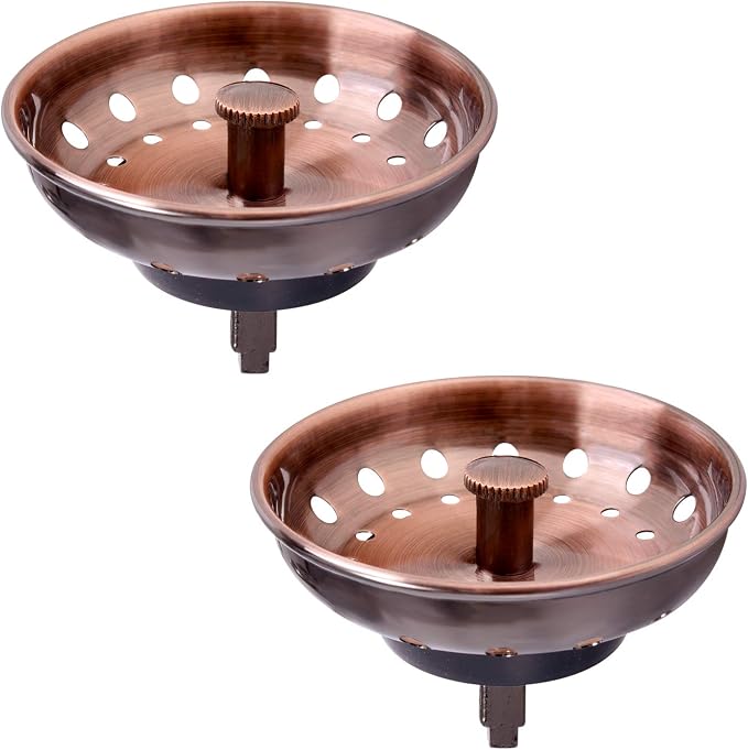 KONE Copper Kitchen Sink Strainer Basket, by KONE