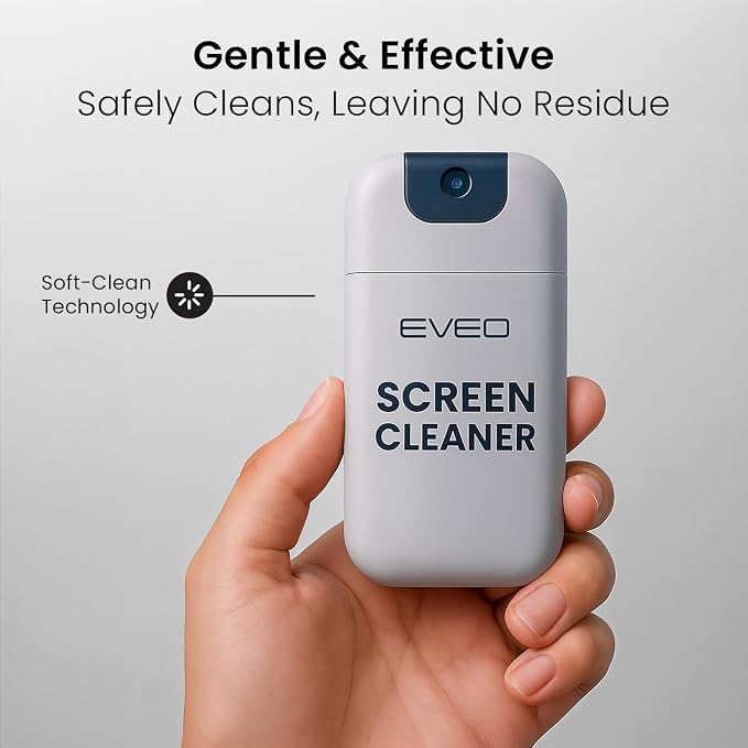 EVEO Computer Screen Cleaner Spray Kit- Portable Laptop Screen Cleaner - Image 3