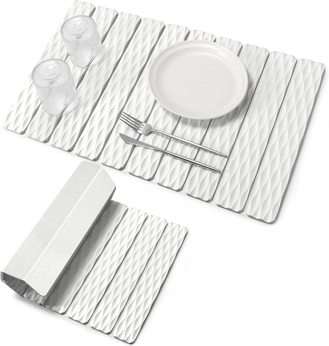 Stone Dish Drying Mat for Kitchen Counter, Kitchen Counter Mats for Dishes by Sangukiro