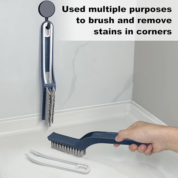 Bristle Brush - Hard Bristle Crevice Cleaning Brush Tools - Image 4