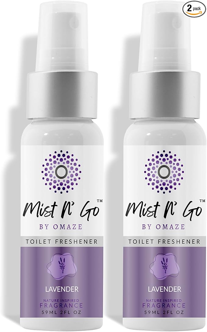 Mist N’ Go by Omaze Travel Bathroom Spray by MISTNGO
