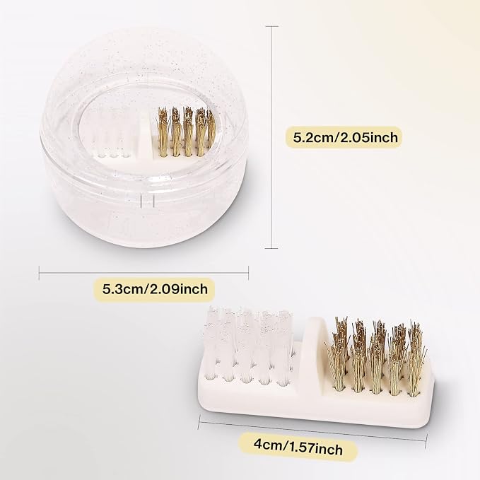 MelodySusie Nail Drill Bits Cleaner Brush Case Accessories - Image 6