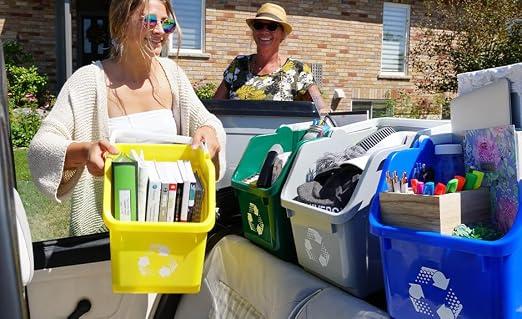 6 Gallon Stackable Recycling Bins - Image 8