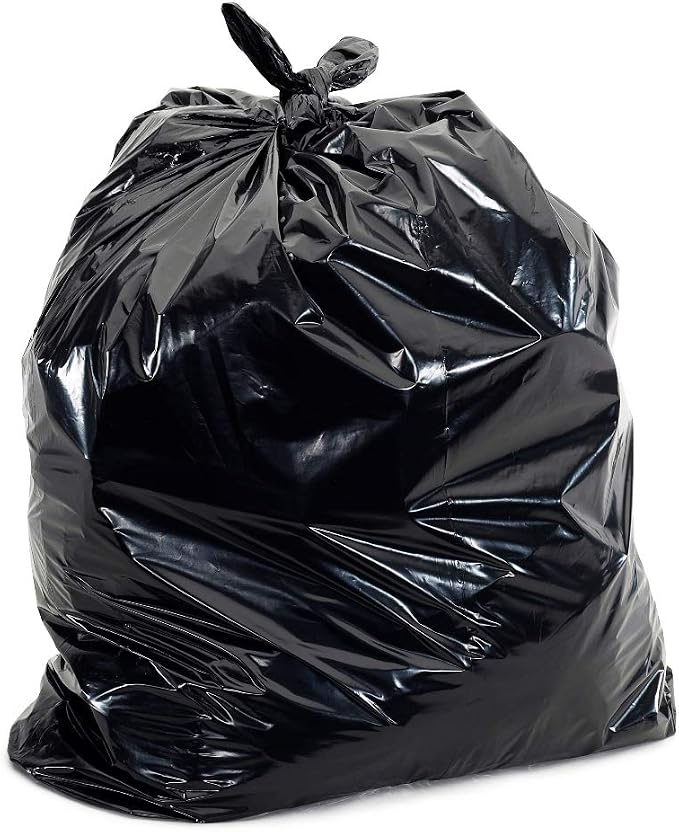 45 Gallon Trash Bags, 30 Micron Heavy Duty Pure LDPE Garbage Can Liners - Image 7