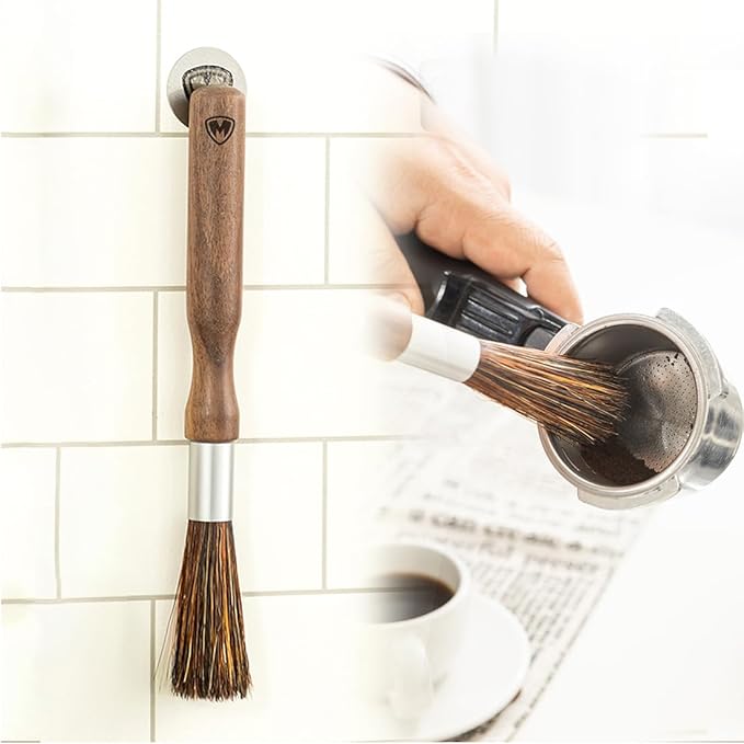 Magnet Professional Coffee Grinder Cleaning Brush Coffee Brush Handling - Image 2