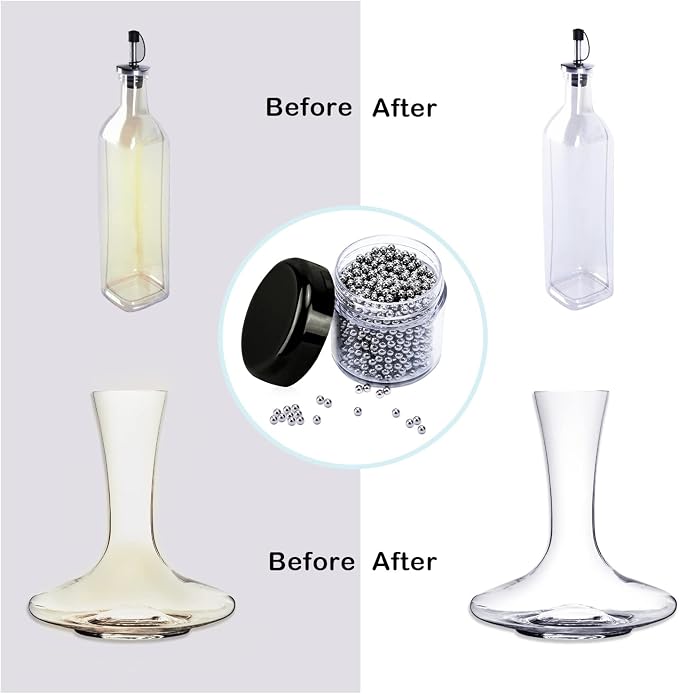 1500 PCS Metal Cleaning Beads Reusable Decanter Beads - Image 2