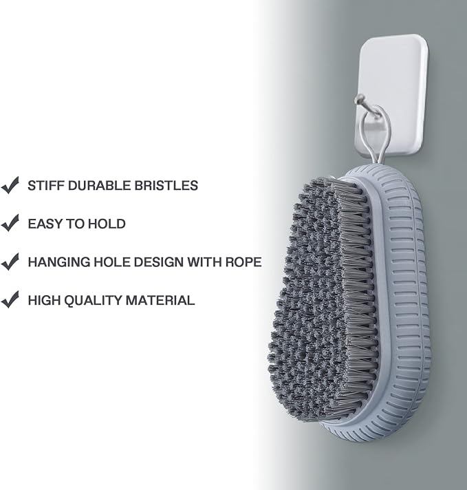VWMYQ Heavy Duty Fingernail Scrub Brush, Durable Stiff Bristles Hand and Nail - Image 6