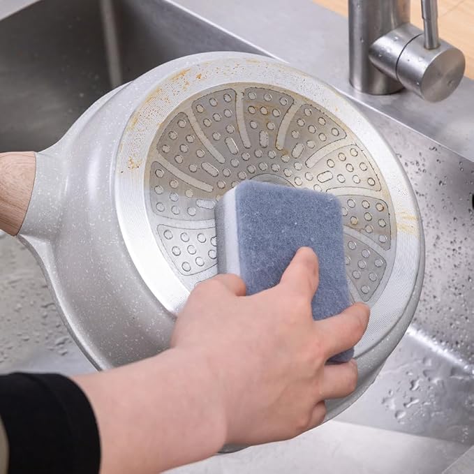 lasenersm 10 Pieces Dishwashing Sponge Kitchen Dishwashing Sponge Non Scratch - Image 7
