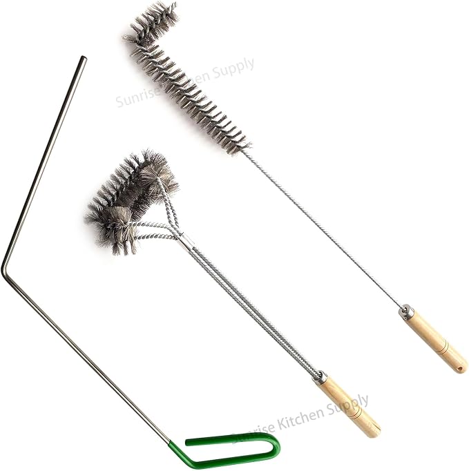 SUNRISE Fryer Brush with Long Handle - Image 2