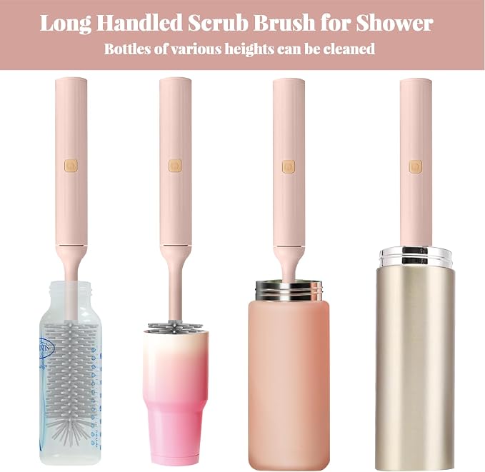 Electric Cleaning Brush with USB Rechargeable Electric Bottle Brush Cleaner and - Image 5