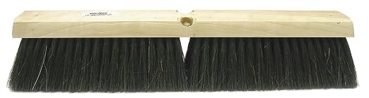 TOUGH GUY Horse Hair Fine Sweeping Push Broom by Tough+Guy