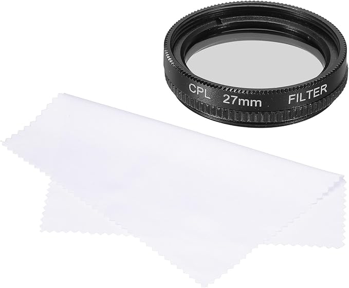 MECCANIXITY 27mm Circular Polarizer Filter, Double Sided Multi-Layer Coatings by MECCANIXITY