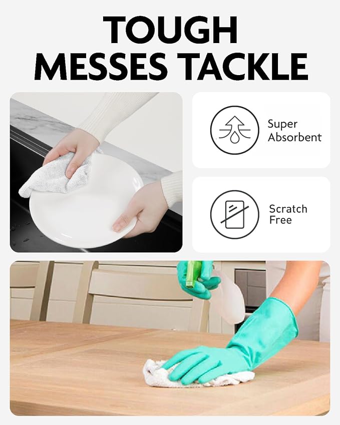 Fantasticlean Microfiber Cleaning Cloth Roll -675 Pack, Tear Away Microfiber - Image 3