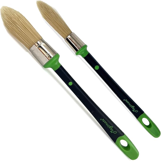 Small Paint Brushes for Touch Ups, Trim Stain Brushes for Sash, Baseboards by Magimate