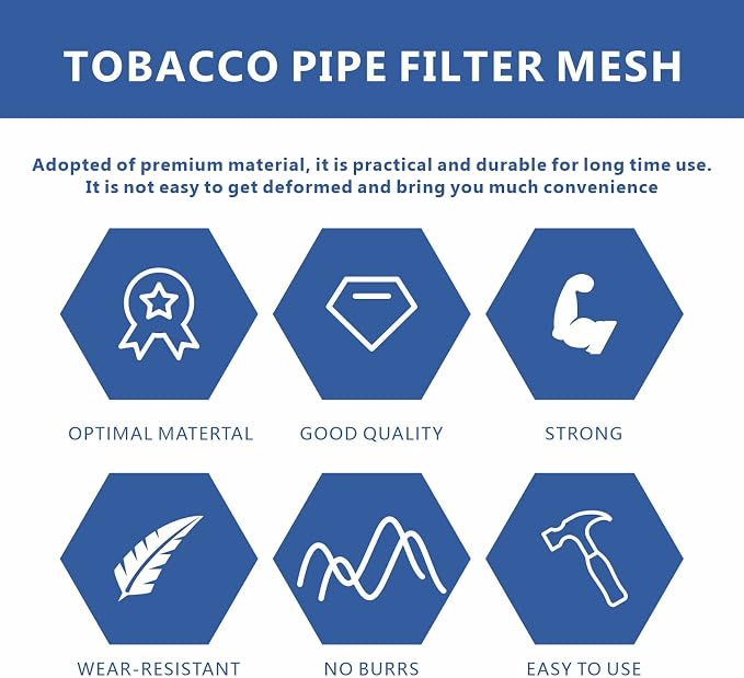 60 Pieces 1/2 Inch Stainless Steel Mesh Clean Screens - Image 3