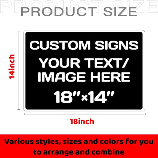 Custom Aluminum Weatherproof Metal Sign - Image 2