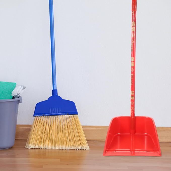 COHEALI Household Dustpan with Long Handle 26.77In Lightweight Upright Cleaning - Image 9
