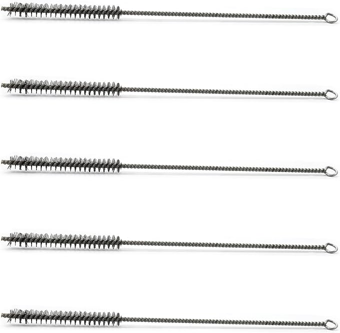 Utoolmart Wire Tube Brushes, Stainless Steel Spiral Power Bottle Brush by Utoolmart