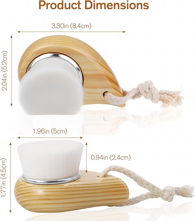 Soft Bristle Facial Cleansing Brush - Image 7
