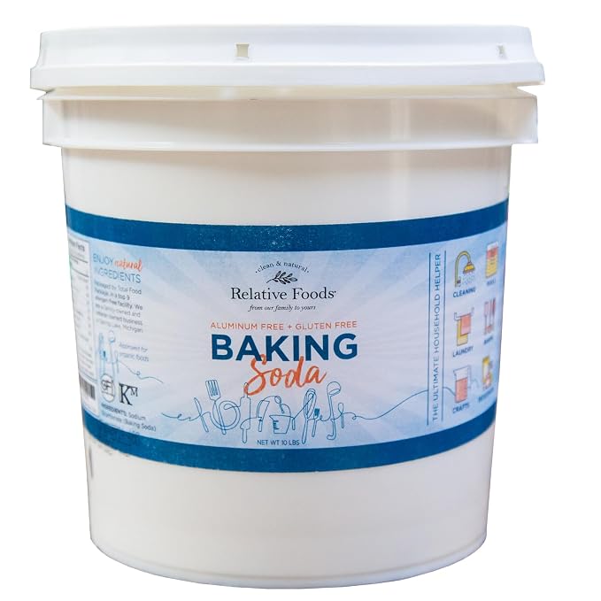 Bulk Baking Soda for Cooking, Deodorizing & More by RelativeFoods