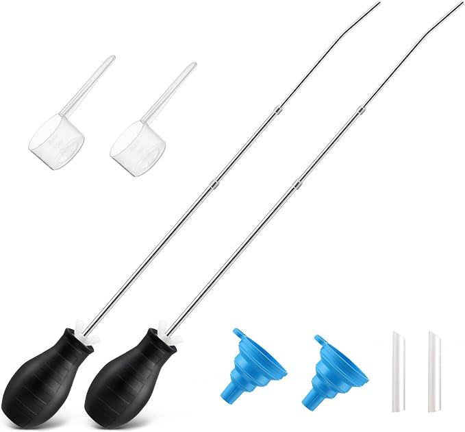 2PCS Diatomaceous Earth Powder Duster, Longer 9" to 22" Retractable Garden by Acomfortablehomestartshere